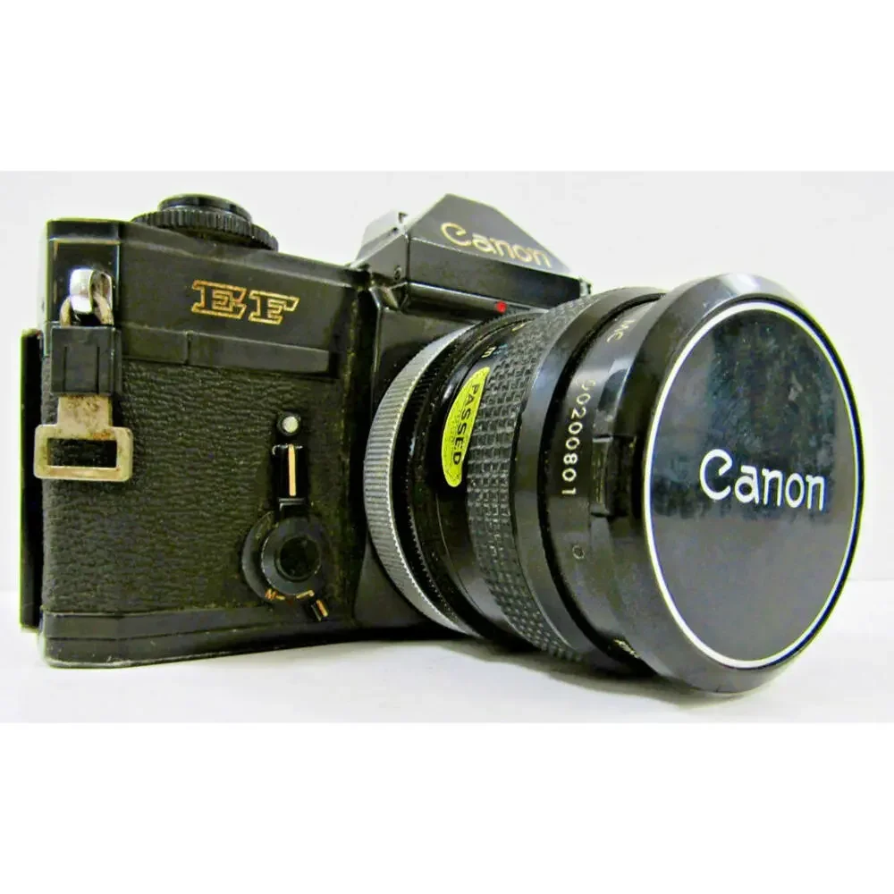 Canon EF 35mm Film Single-Lens Reflex SLR Camera with Kiron Precision 24mm Lens